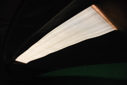 While using fiber optic fabric, Kanvaslight is easily installed being a perfect LED replacement light